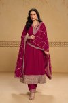 Mehfil By Gulkayra Real Georgette Embroidery Readymade Suits